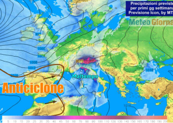 Meteo prossima settimana, la tendenza. Tra MALTEMPO e ANTICICLONE
