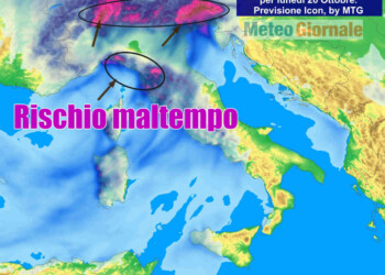 METEO prossima settimana, si parte col MALTEMPO. Tornerà anche la NEVE