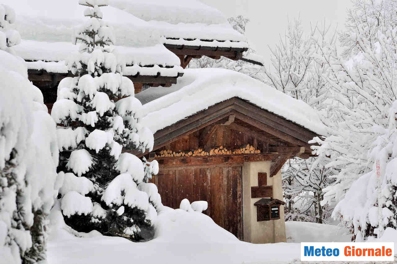 Neve copiosa in alta quota