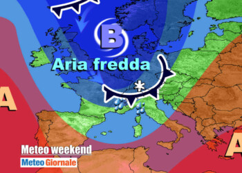Meteo weekend: dalla mini ottobrata al MALTEMPO per l’OFFENSIVA dall’ARTICO