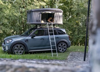 Mini Countryman, la tenda è sul tetto