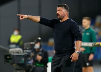Napoli, Giuntoli: “Gattuso, a breve il rinnovo”