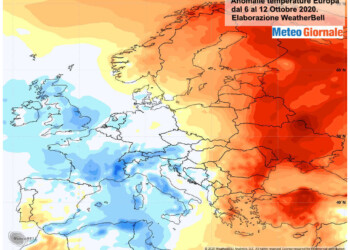 Ottobre FREDDO e PERTURBATO, ma cambia tutto nella seconda metà del mese