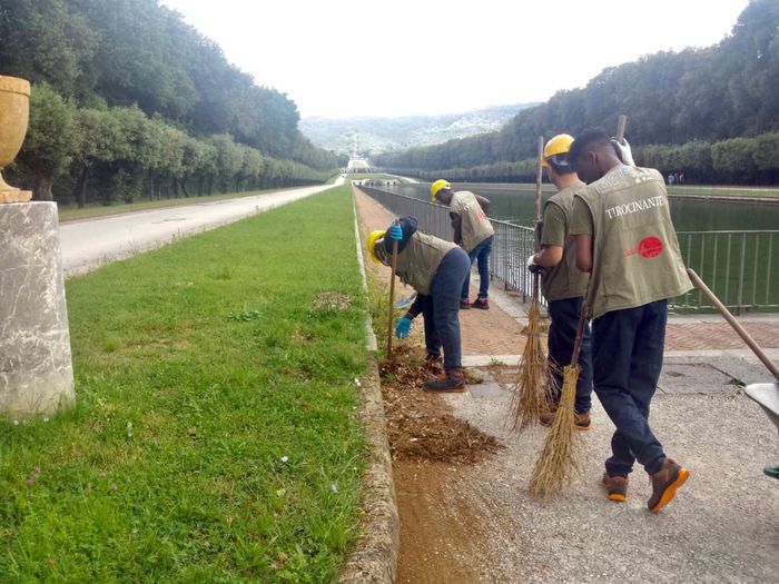 Premiati migranti giardinieri della Reggia Caserta