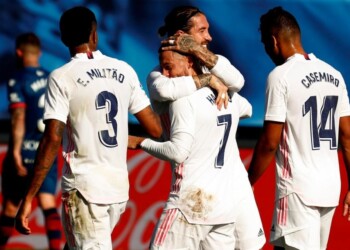 Real Madrid, messaggio all’Inter: c’è anche Hazard nel poker all’Huesca