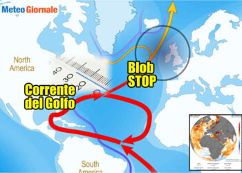Si disintegra il Freddo BLOB Atlantico. Causa ed effetti meteo in Europa e Italia