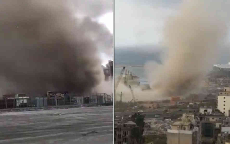 Il tornado di Beirut del 21 ottobre