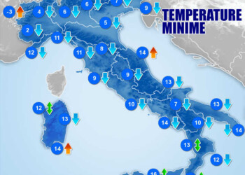 Tracollo temperature: arriveranno persino prime GELATE fuori stagione