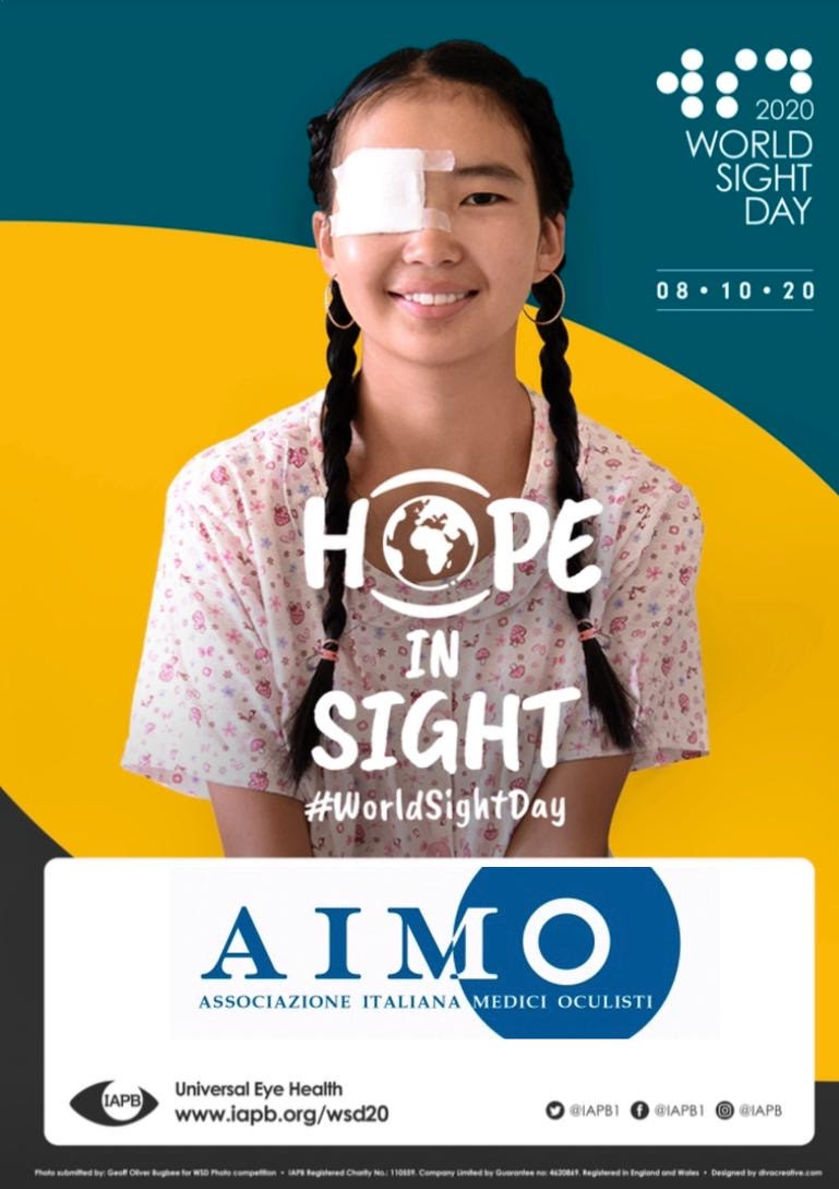 GIORNATA MONDIALE DELLA VISTA AIMO: SE VI VOLETE BENE, FATE UN ESAME OCULISTICO