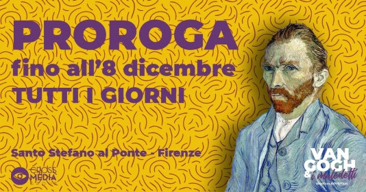 CATTEDRALE DELL’IMMAGINE: VAN GOGH E I MALEDETTI PROROGA FINO ALL’8 DICEMBRE