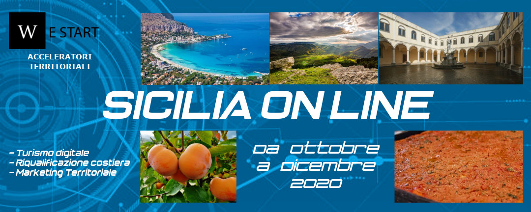 “Sicilia On Line”, programmazione delle nuove attività di We Start