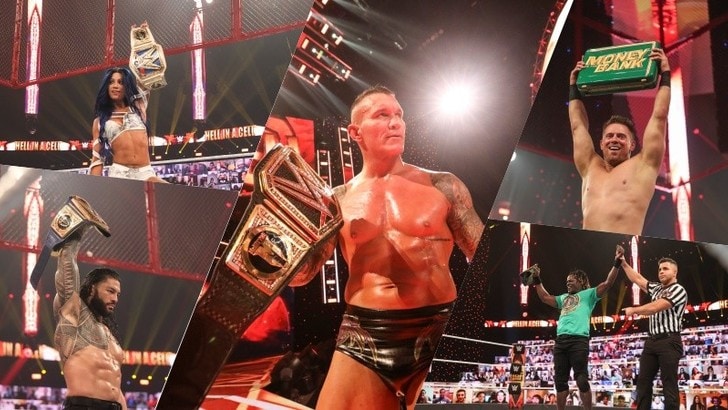 WWE Hell in a Cell 2020, la notte di Randy Orton: The Viper 14 volte campione