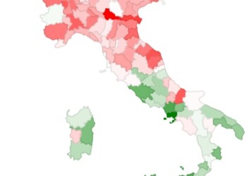 La variazione tendenziale delle imprese italiane