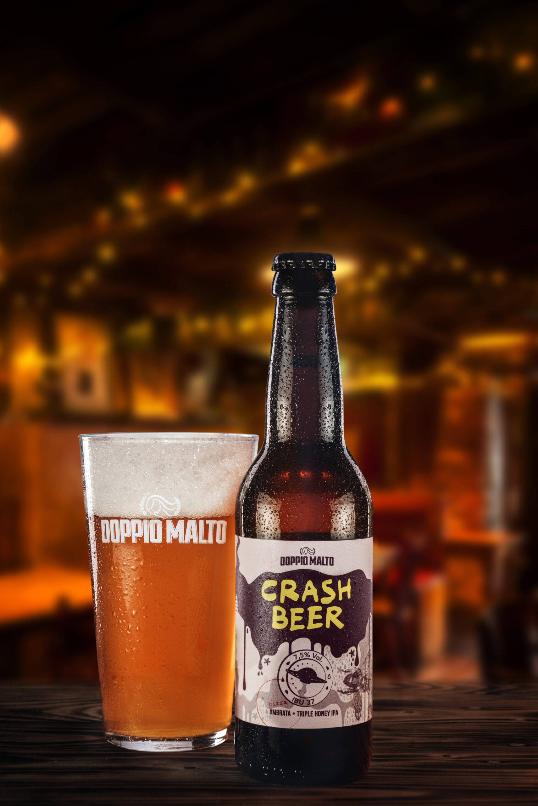 LA BIRRA DOPPIO MALTO ANCORA SUL PODIO, MEDAGLIA D’ARGENTO PER LA CRASH AL CONCORSO EUROPEAN BEER STAR 2020