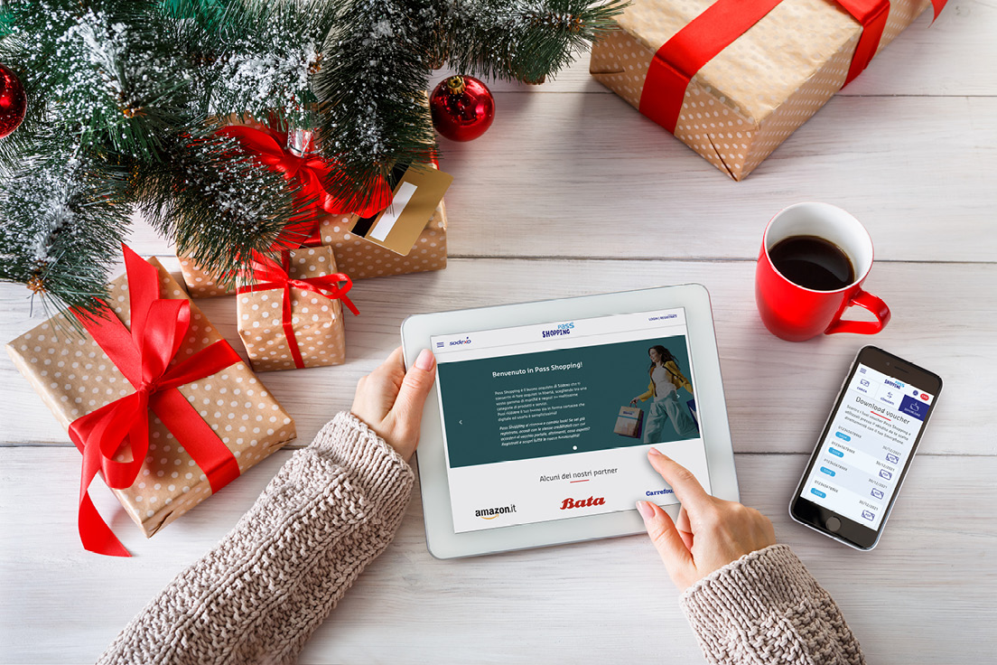 PER UN “NATALE DIGITALE” IL BENEFIT PIÙ RICHIESTO È IL BUONO SHOPPING: PER OLTRE 8 ITALIANI SU 10