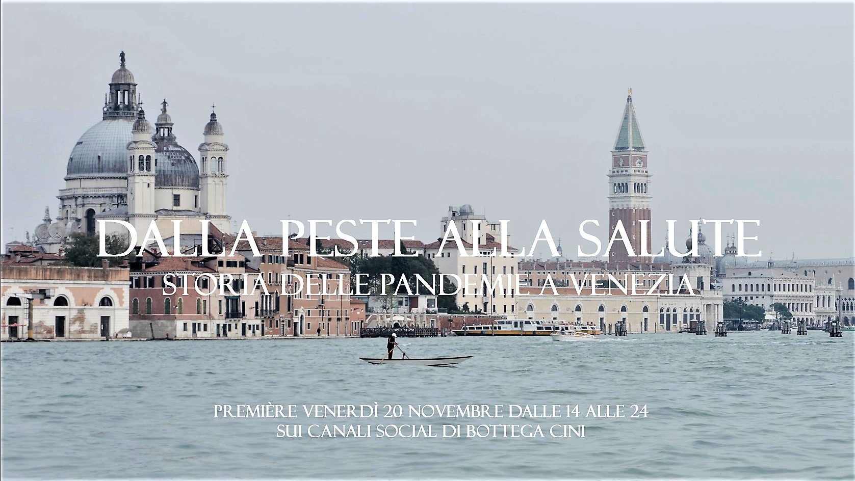 Bottega Cini presenta in esclusiva il documentario Dalla Peste alla Salute. Storia delle pandemie a Venezia.