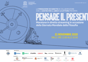Giornata Mondiale della Filosofia | 30 ospiti internazionali danno vita a “Pensare il presente” la maratona in streaming patrocinata da Unesco
