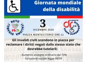 R.I.D. ,3 Dicembre 2020: Giornata Mondiale della Disabilità