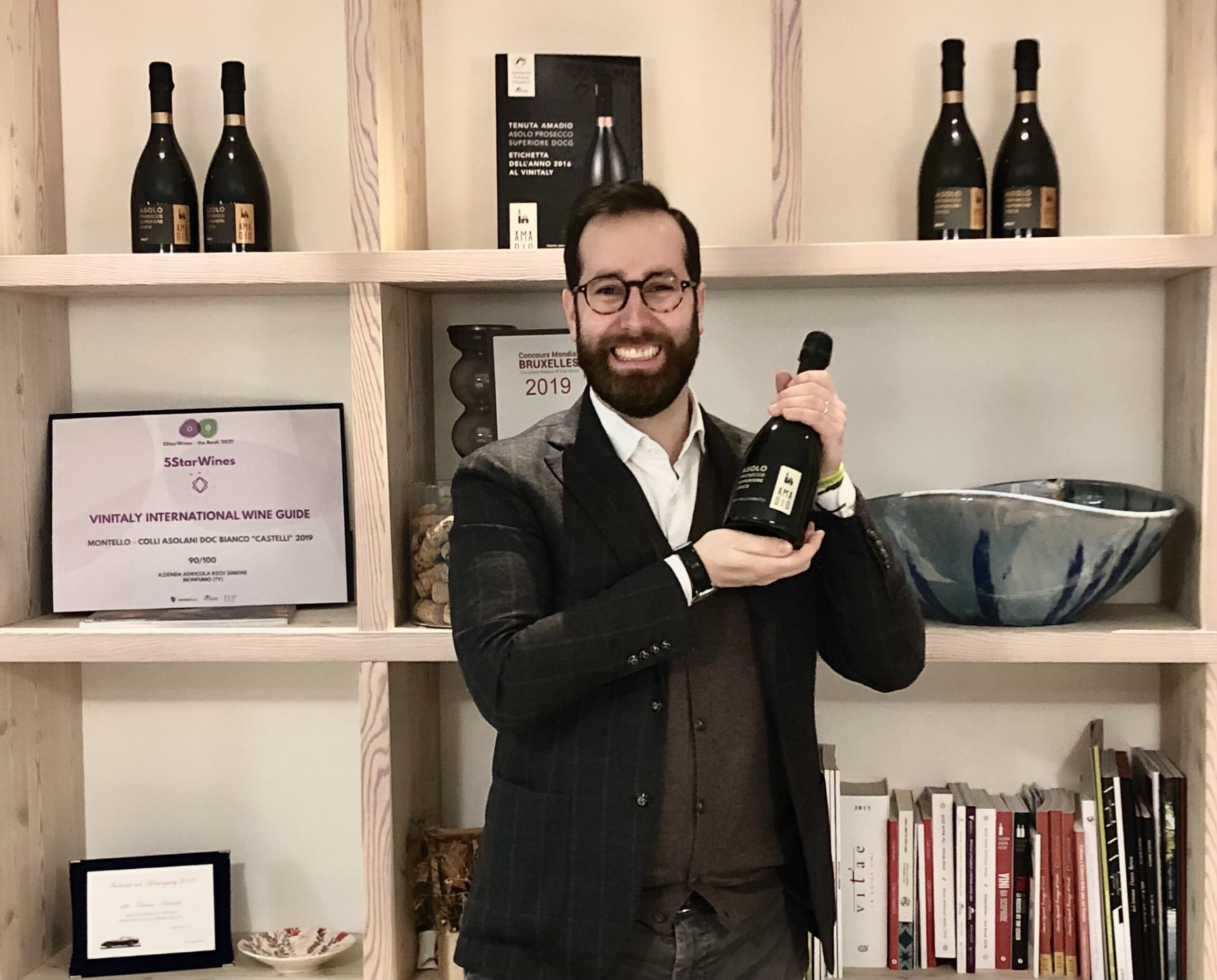 CON TENUTA AMADIO L’ASOLO PROSECCO SUPERIORE DOCG DIVENTA D’ORO