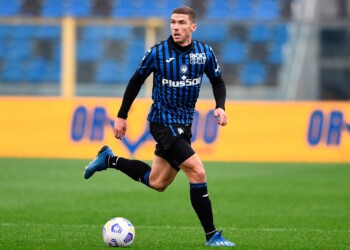 Atalanta, De Roon, Gosens e Palomino in parte in gruppo