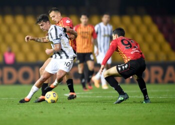 Benevento-Juventus 1-1, il tabellino