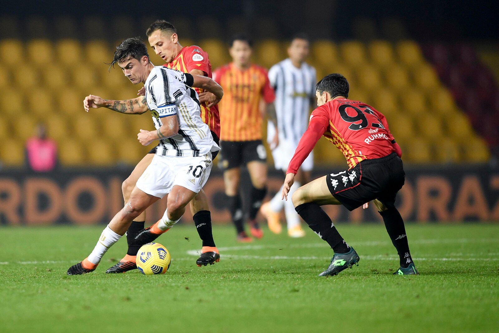 Benevento-Juventus 1-1, il tabellino