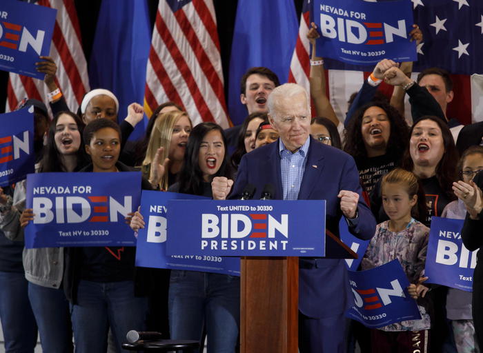Biden allunga in Nevada, ha 12.000 voti più di Trump