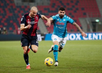 Bologna-Napoli 0-1, il tabellino