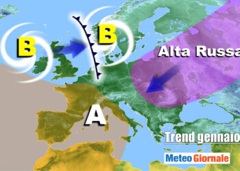 Centro di calcolo europeo verso gennaio, novità meteo clamorose