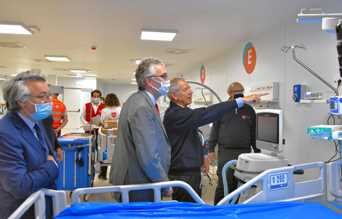 Covid: Marche, sesto modulo Covid Hospital a Umbria