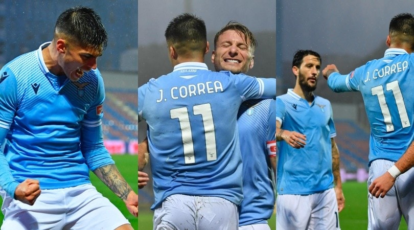 Lazio, due gol sotto al diluvio: Crotone battuto 2-0