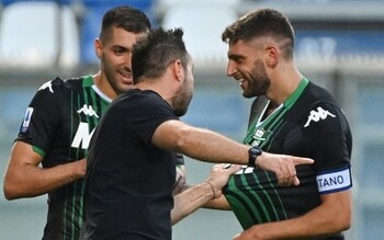 De Zerbi e la frase su Berardi e la Juve: “Ha fatto bene a rifiutarla”