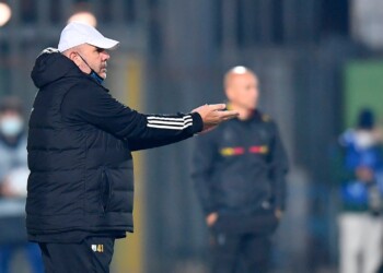 Entella, scivolone interno per Tedino: col Lecce termina 1-5