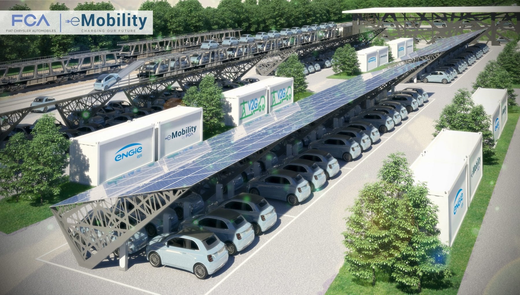 Fca-Engie Eps, maxi accordo per la mobilità elettrica