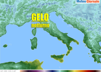 GELATE notturne. Meteo invernale alle porte. Temperature previste