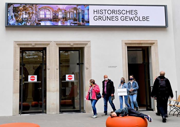 Germania: 3 arresti per furto museo Gruene Gewoelbe Dresda
