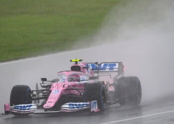Gp Turchia, disastro Ferrari in qualifica: Stroll pole a sorpresa