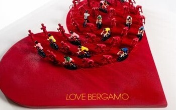 Granfondo Gimondi adotta il cuore di Bergamo come nuovo simbolo