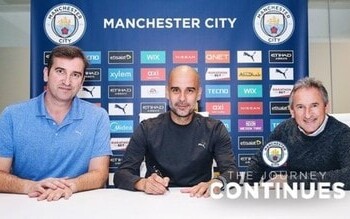 Guardiola-Manchester City, ufficiale il rinnovo fino al 2023