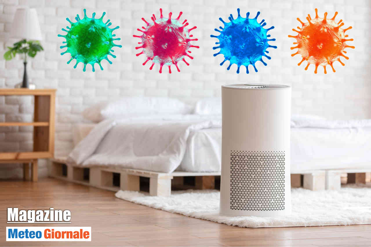 I filtri HEPA purificano l'aria, e sono una protezione dal COVID-19.