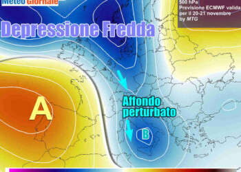 Improvviso Inverno a fine Novembre. Tendenza meteo
