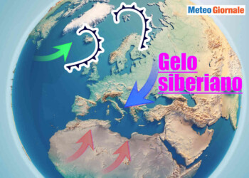 Incombente rischio gelo dalla Siberia: cause QBO e Vortice Polare