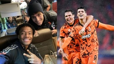Juve, Cuadrado scherza con Morata: “Alla fine non era fuorigioco”