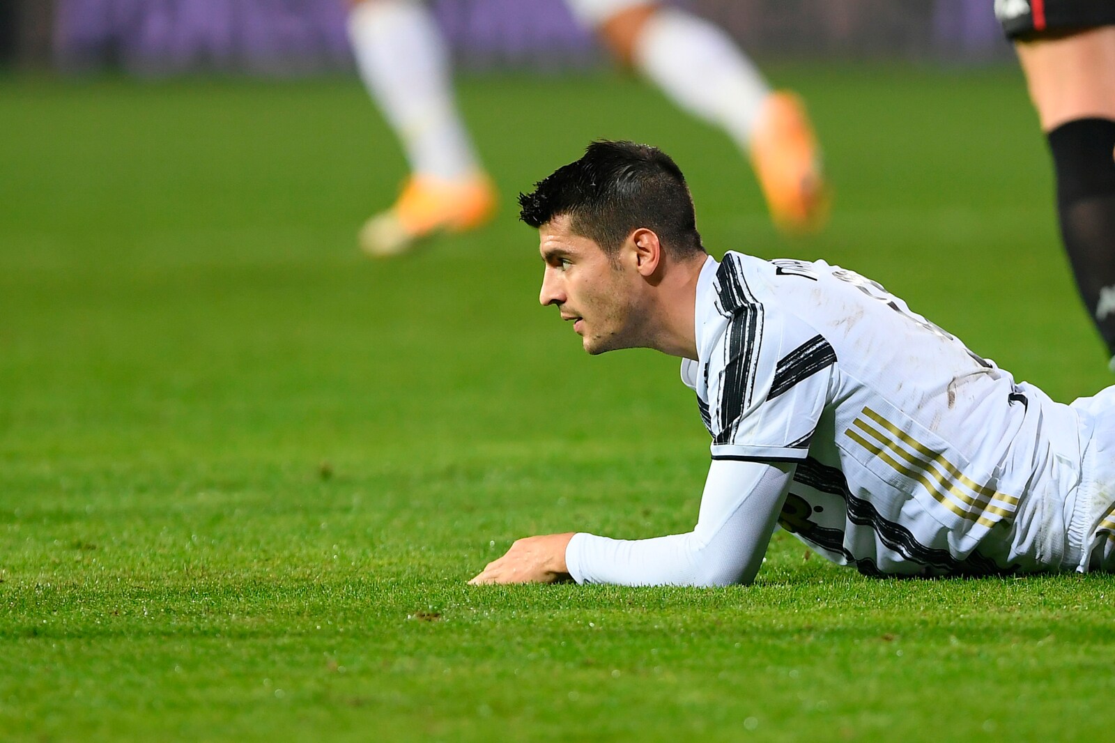 Juve, Morata espulso contro il Benevento: salterà il derby con il Torino