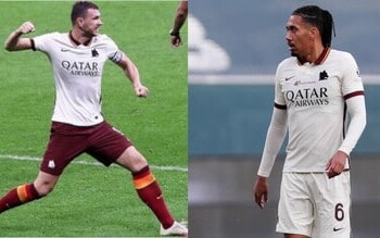 La Roma ritrova Dzeko e Smalling: tampone negativo e problemi risolti