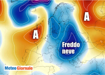Lungo periodo freddo e perturbato: ecco l’inizio dell’Inverno