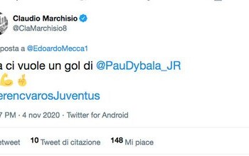 Marchisio veggente: «Ora ci vuole il gol di Dybala». Che arriva subito dopo