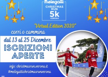 Melegatti Christmas Run Verona 2020, si corre in tutta Italia