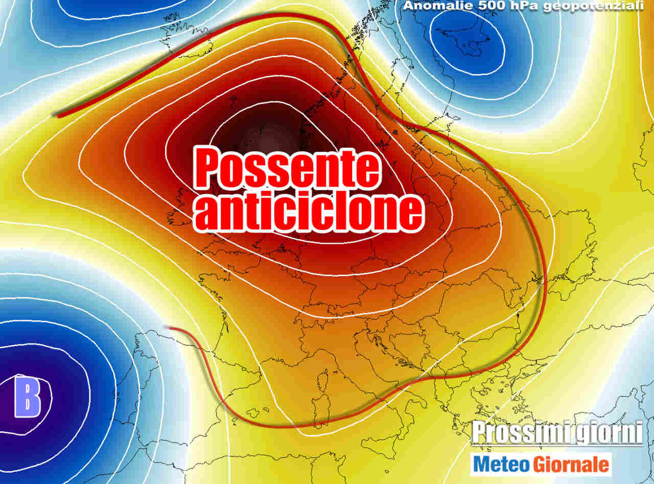 METEO 7 Giorni. Qualche pioggia in arrivo, poi torna l’anticiclone