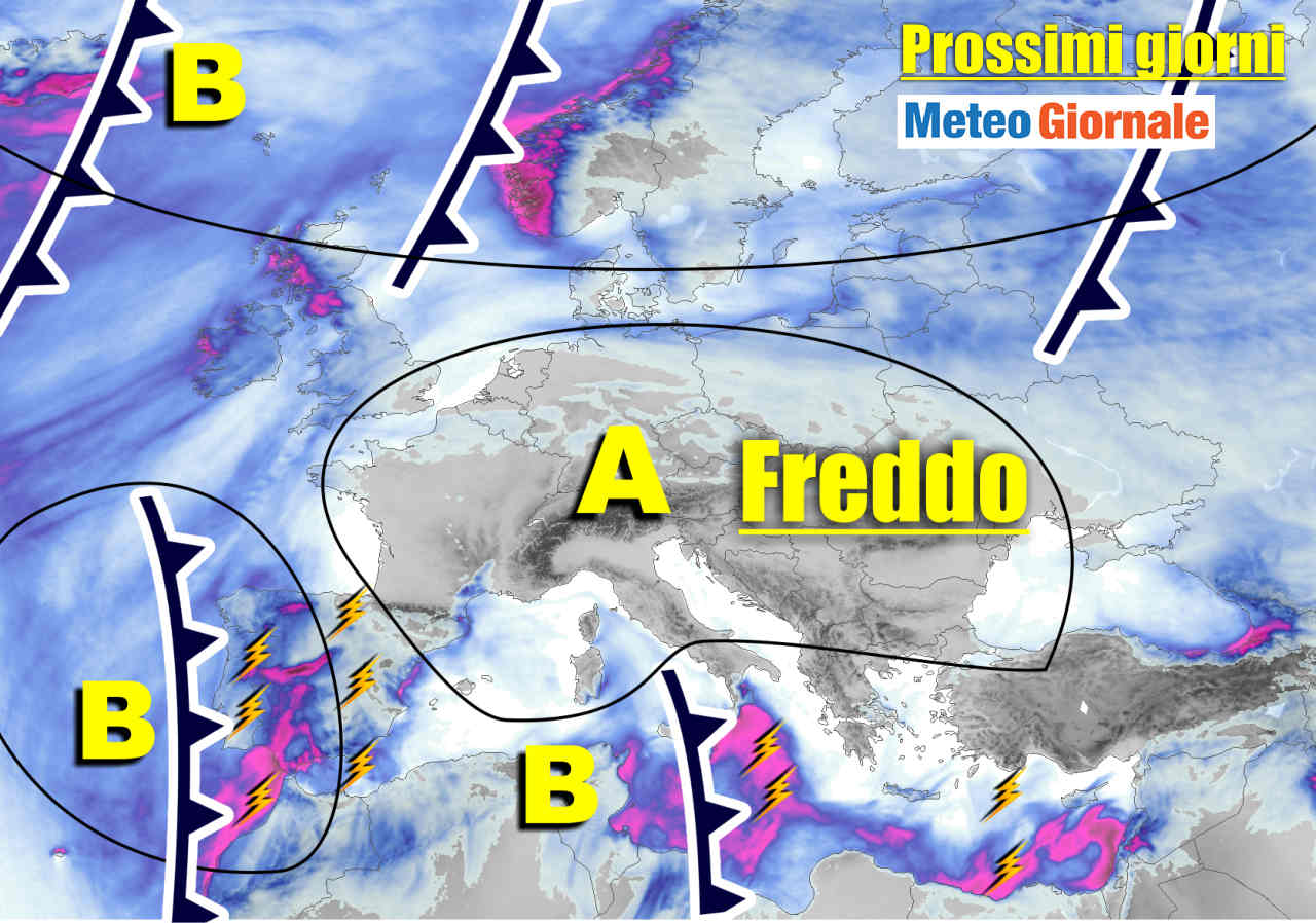 Meteo prossimi giorni.